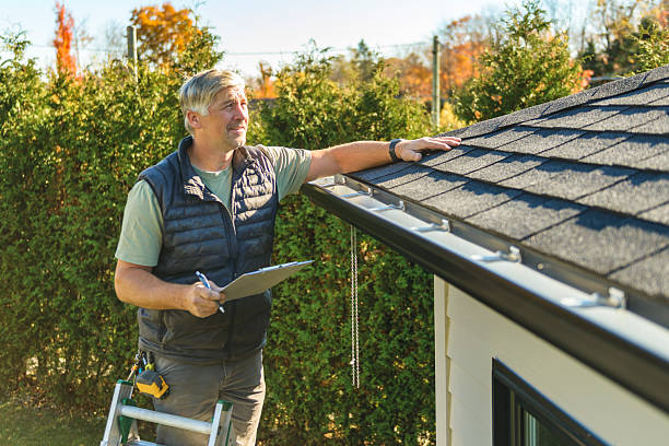 Professional Roof Inspection technician working in Bolingbrook, IL